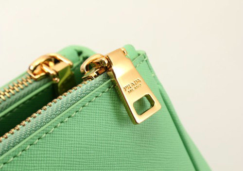 2014 Prada saffiano calfskin 30cm tote BN1801 apple green